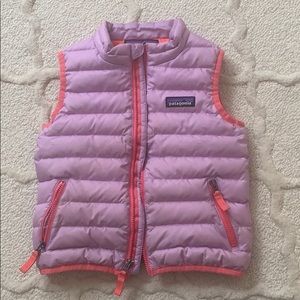 Patagonia toddler vest - size 2